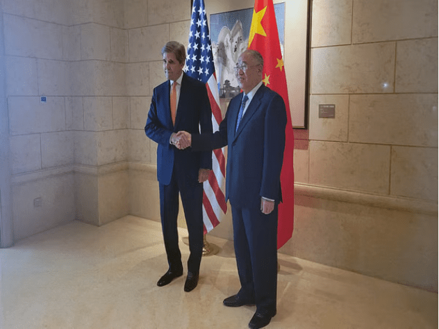 No real progress is anticipated from the arrival of US climate envoy John Kerry.