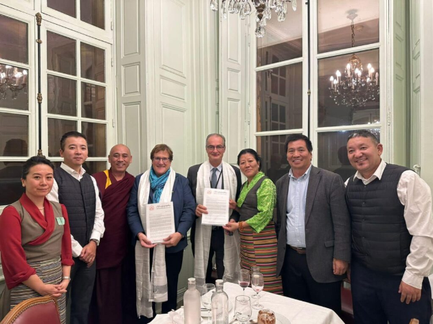 Tibetan Parliamentary Delegation Engages French Leaders on Tibet’s Human Rights and Promotes Tibet in Paris