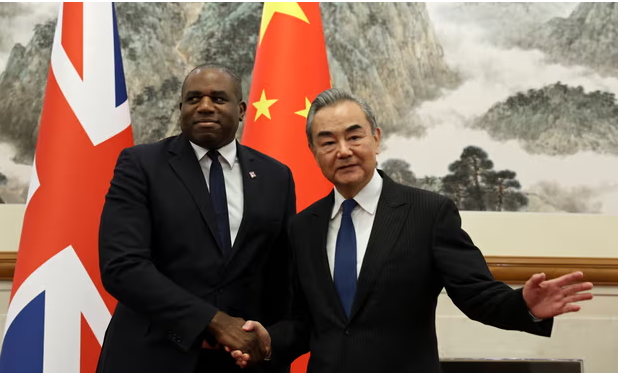 David Lammy brings up Ukraine and human rights during discussions in Beijing.